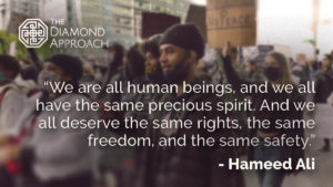 We are all human beings, and we all have the same precious spirit. And we all deserve the same rights, the same freedom, and the same safety.